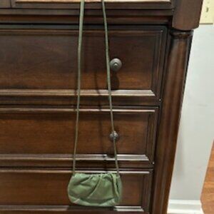 Fossil Leather Crossbody Purse – Green (NWOT)